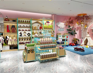 现代母婴用品商店