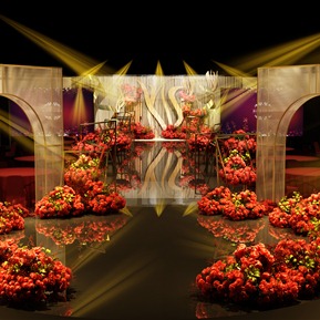 现代 舞台 婚礼舞台