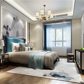 新中式 卧室