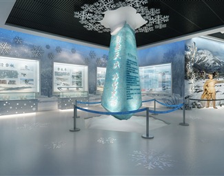 现代 展厅 冰雪史话展厅