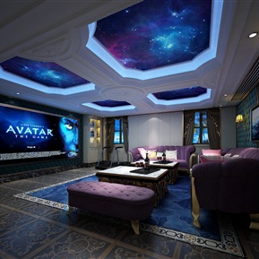 美式 影视厅 视听室