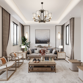 新中式 客厅