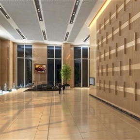 现代 大厅 办公大堂