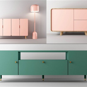 北欧 边柜 电视柜边柜