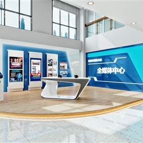 现代 展览 大厅展厅