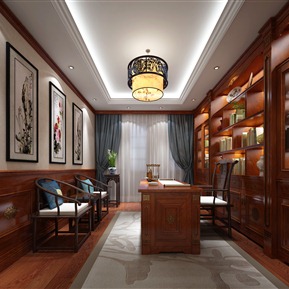 新中式 书房