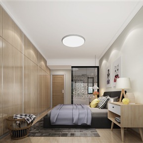 北欧 卧室 主卧卫生间 男孩房 女儿房