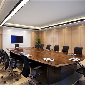 现代 会议室 大会议室