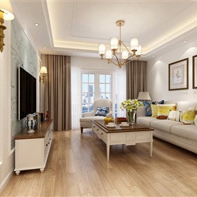 美式 客厅 客餐厅