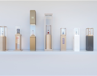 现代 展柜 酒展柜系列