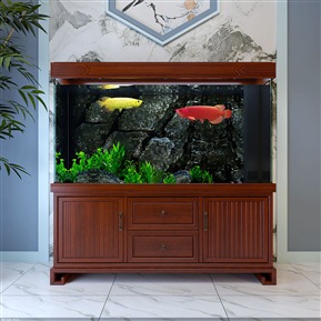 新中式 鱼缸