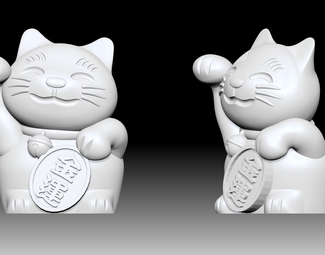 现代 招财猫