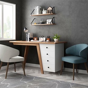 北欧 书桌椅  书桌组合