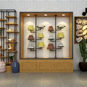 工业LOFT 货柜 蛋糕展示柜