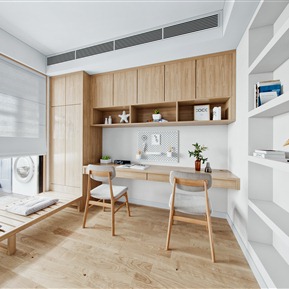 北欧 书房 书房休闲区