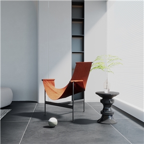 现代 休闲椅 皮革休闲单椅