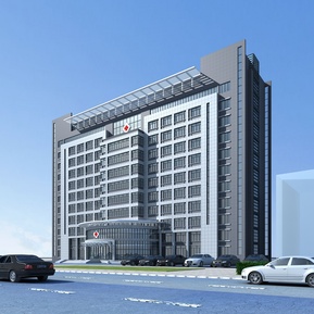 现代 医院建筑 医院