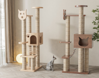 现代 猫爬架 猫窝猫爬架组合