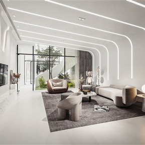 现代 客厅 沙发茶几组合几