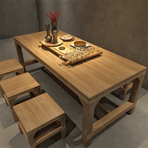 北欧 餐桌椅组合 休闲桌