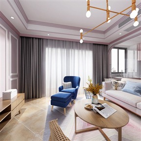 北欧 客餐厅 全景