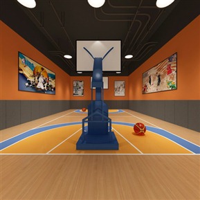 现代 篮球馆 儿童篮球馆