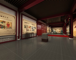 中式中式文化展厅
