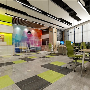 现代 公共办公区