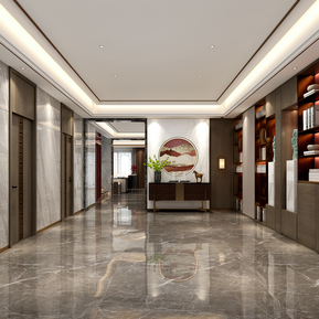 新中式 门厅 门厅玄关