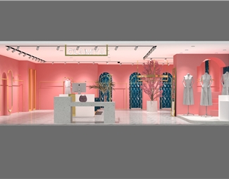 现代商品展示架