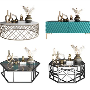 轻奢 茶几 茶几组合