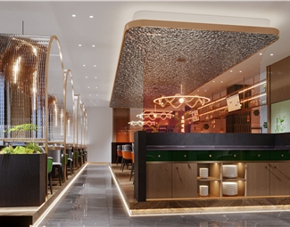 新中式新中式商店商场3d模型下载-3d溜溜网