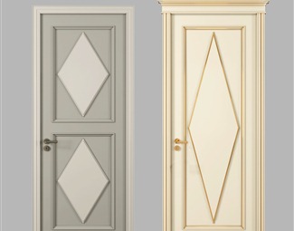 简欧实木复合门