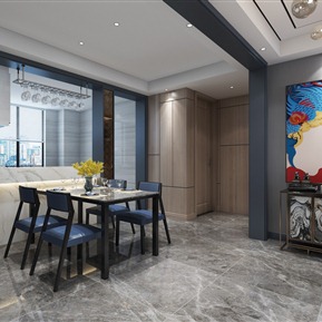 现代 客餐厅