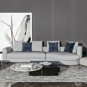 现代 沙发茶几组合 布艺沙发茶几组合