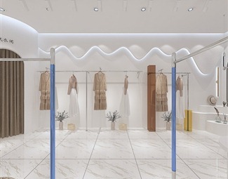 现代 服装店 女装店