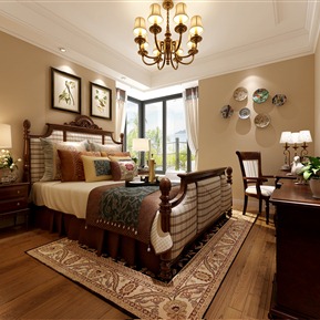 美式 卧室