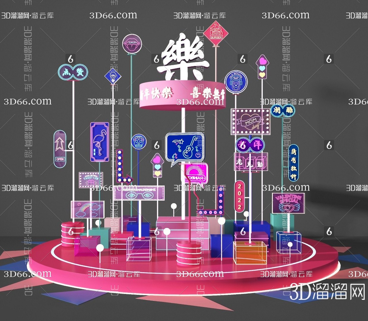 【美陈3D模型下载】-美陈3D模型素材下载_3D溜溜网-花瓣网
