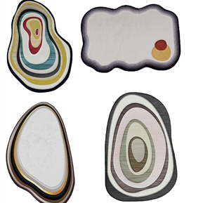 现代 造型地毯 个性异形地毯