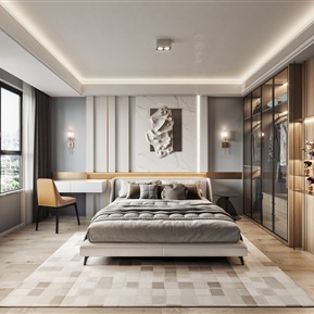 现代 卧室