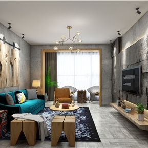 工业LOFT 客餐厅