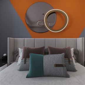 现代 卧室 次卧