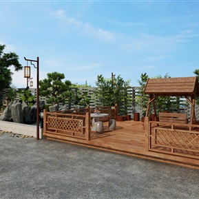 新中式 园林景观