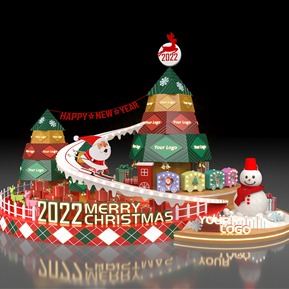 现代 美陈 圣诞美陈