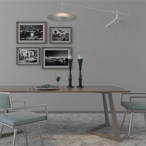 现代 餐桌椅组合 餐桌椅