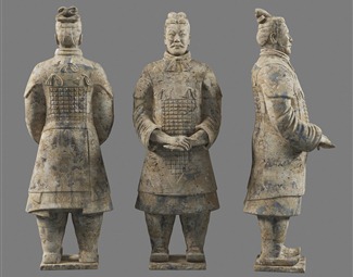 新中式人物雕塑