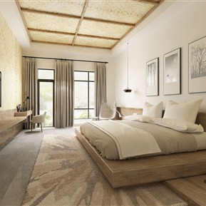 现代 客房 民宿客房