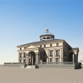 欧式 独栋别墅 别墅会所