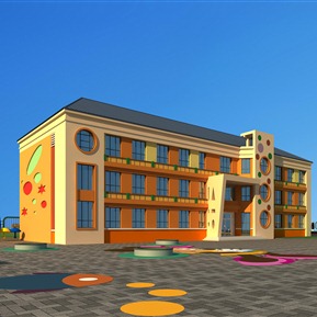 现代 幼儿园建筑 幼儿园