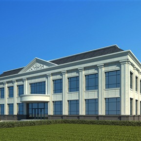 欧式 建筑 食堂